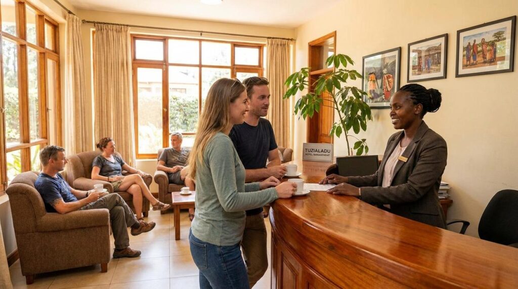 how is tuzialadu hotel management